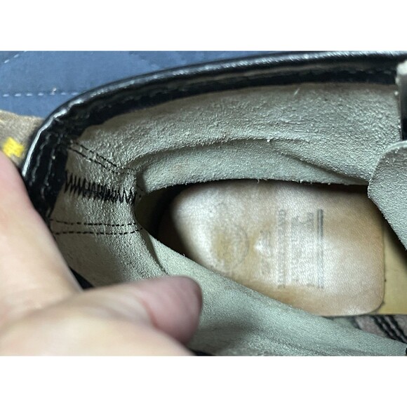 Dr. Martens 1460 Made in England Vintage Black Leather 8 Eye Boots US 7 - Picture 14 of 16